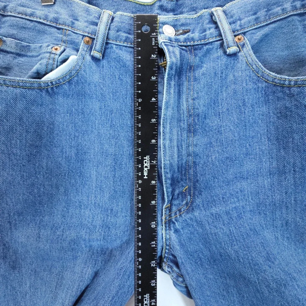 Levi's 550 Jeans Mens 38x38‎ Blue Y2K Relaxed Fit Tapered Leg Denim Streetwear